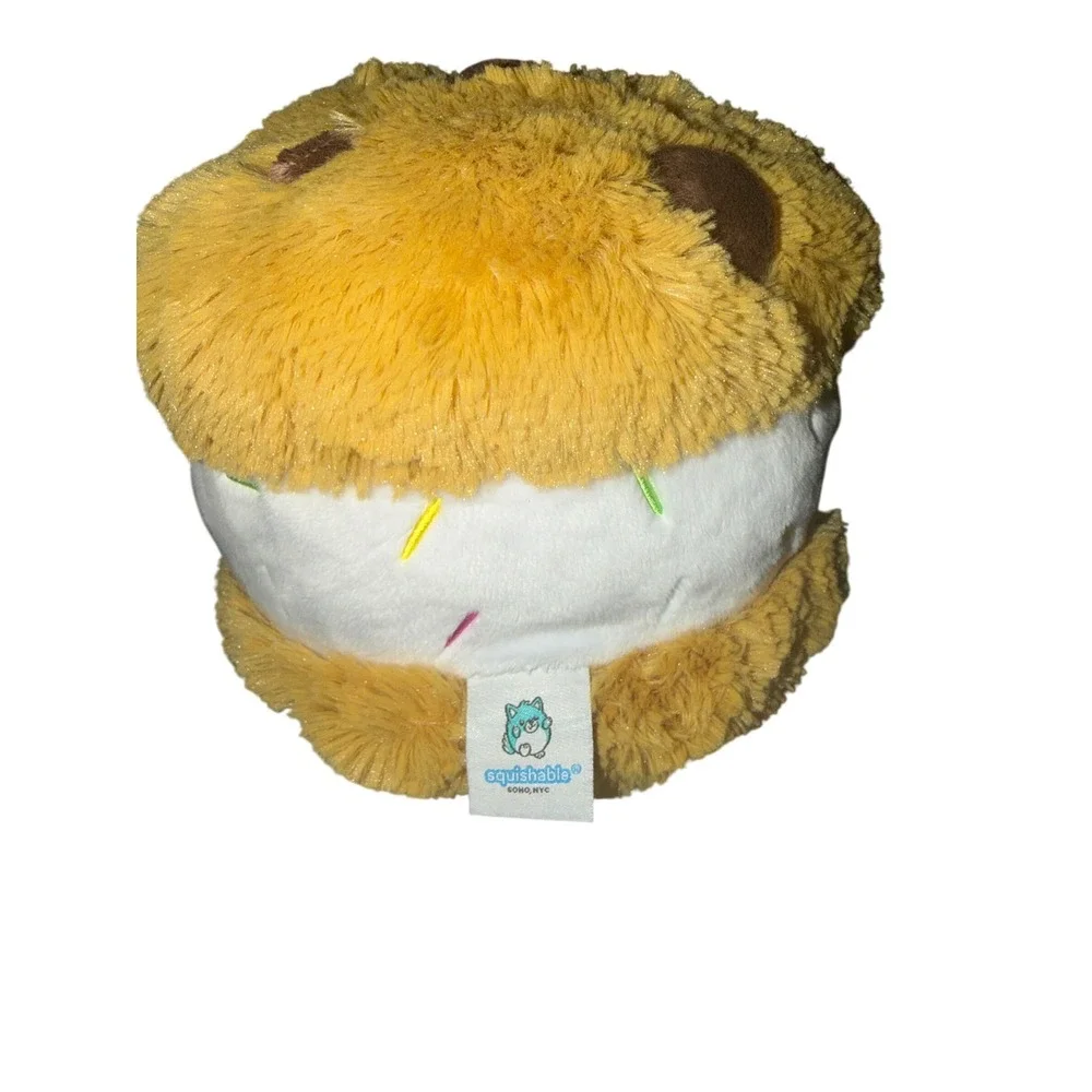 Squishables Mini Comfort Food Cookie‎ Ice Cream Sandwich Plush Toy New